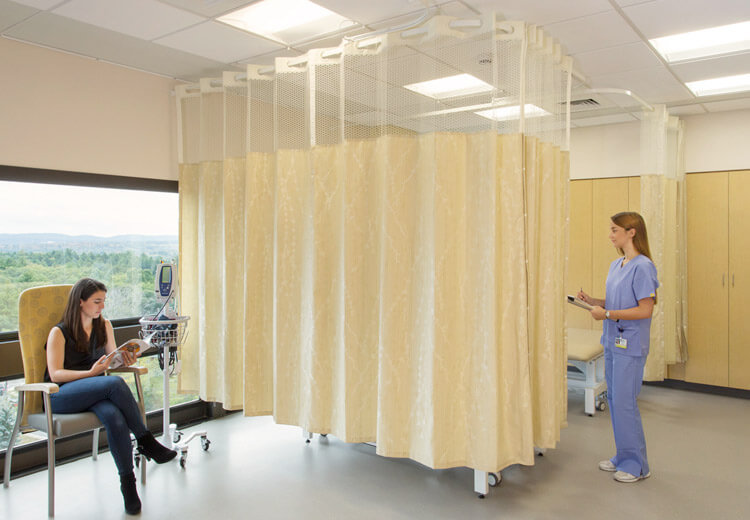 Cortinas para Hospitales (Antibacteriales)